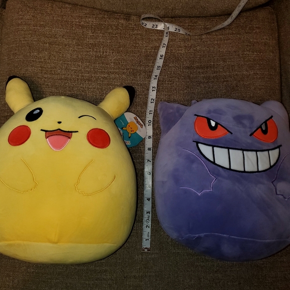 Pokemon Squishmallows Set of 5 Pikachu Snorlax Gengar Togepi Piplup ~ NEW - Picture 4 of 16